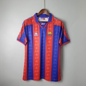 1995-1997 Retro Barcelona Home Football Shirt 1:1 Thai Quality