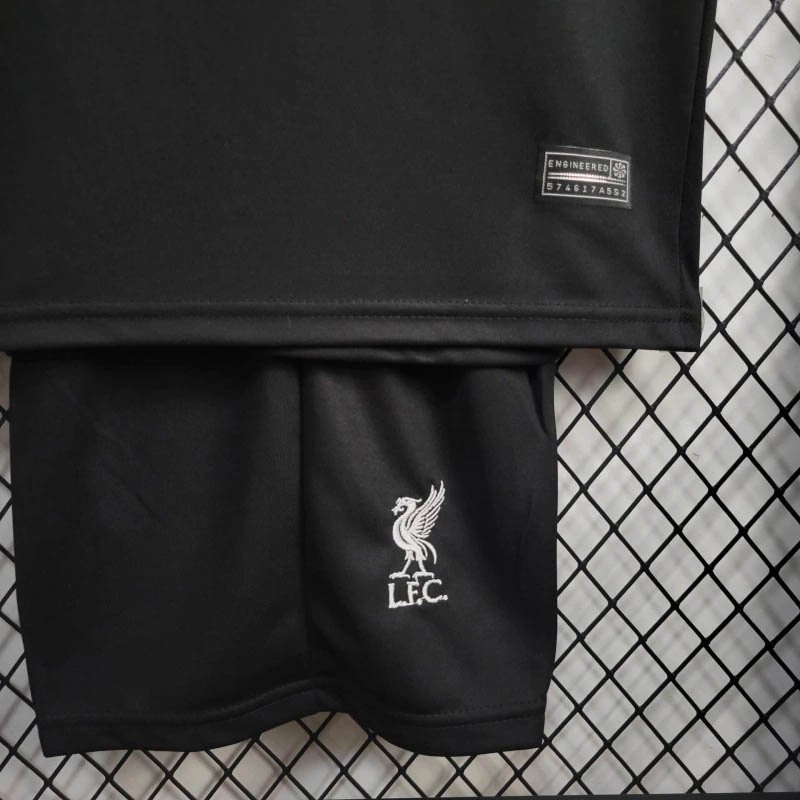 78b181143d545eac31cd3de654e19772 2024-2025 Kids Liverpool Away Football Shirt 1:1 Thai Quality - Image 8