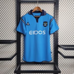 2001-2003 Retro Manchester City Home Football Shirt 1:1 Thai Quality