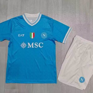 2025-2026 KIDS SSC Napoli Home Football Shirt 1:1 Thai Quality