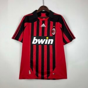 2007-2008 Retro AC Milan Home Football Shirt 1:1 Thai Quality
