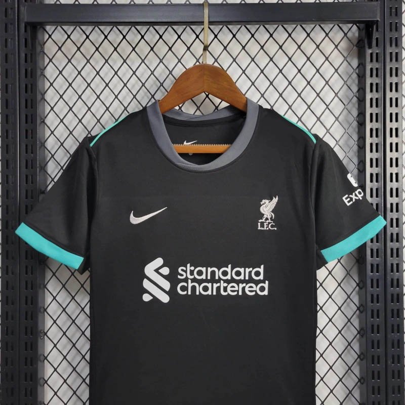 8a7fc2ba86c45870a573c72c69455a12 2024-2025 Kids Liverpool Away Football Shirt 1:1 Thai Quality - Image 3