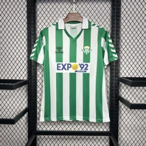1988-1989 Retro Real Betis Home Football Shirt 1:1 Thai Quality