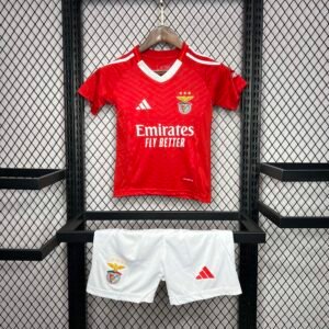 2024-2025 KIDS Benfica Home Football Shirt 1:1 Thai Quality