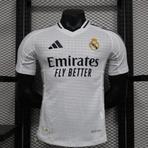 2024-2025 Player Version Real Madrid Home Football Shirt 1:1 Thai Quality