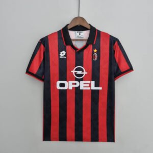 1995-1996 Retro AC Milan Home Football Shirt 1:1 Thai Quality