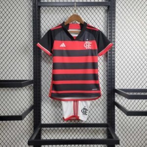 2024-2025 Kids Flamengo Home_Football Shirt 1:1 Thai Quality