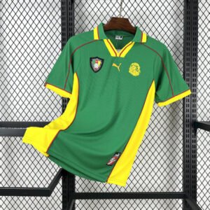 1998 Retro Cameroon Home Football Shirt 1:1 Thai Quality