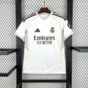 2025-2026 Real Madrid Home Football Shirt 1:1 Thai Quality