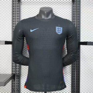 2025-2026 Long Sleeve Player Version England Away Football Shirt 1:1 Thai Quality