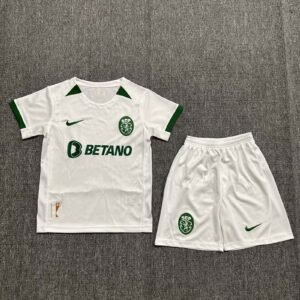 2024-2025 KIDS Sporting CP Away Football Shirt 1:1 Thai Quality