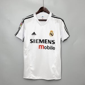 2004-2005 Retro Real Madrid Home Football Shirt 1:1 Thai Quality