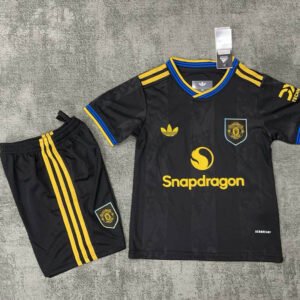 2025-2026 KIDS Manchester United Third Football Shirt 1:1 Thai Quality