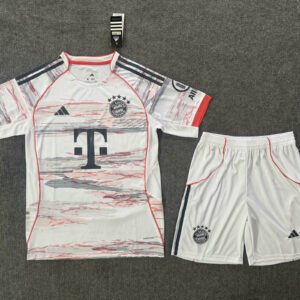 2025-2026 KIDS FC Bayern Munich Away Football Shirt 1:1 Thai Quality