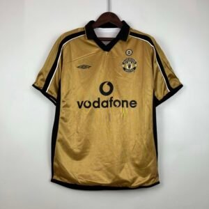 2001-2002 Retro Manchester United Third Away Football Shirt 1:1 Thai Quality