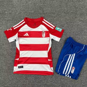 2025-2026 KIDS Granada FC Home Football Shirt 1:1 Thai Quality