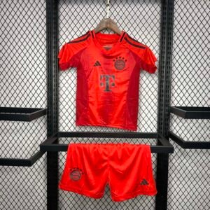 2024-2025 KIDS Bayern Munich Home Football Shirt 1:1 Thai Quality