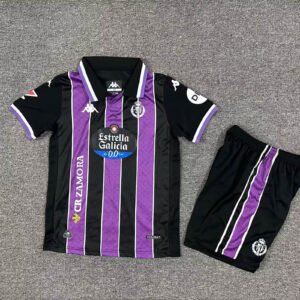 2025-2026 KIDS Real Valladolid Away Football Shirt 1:1 Thai Quality
