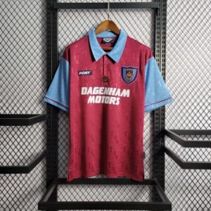 1995-1997 Retro West Ham United Hone Football Shirt 1:1 Thai Quality