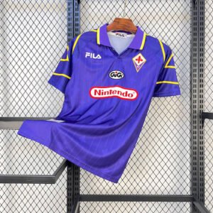 1997-1998 Retro Fiorentina Home Football Shirt 1:1 Thai Quality