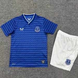 2025-2026 KIDS Everton Home Football Shirt 1:1 Thai Quality