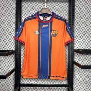 1997-1998 Retro Barcelona Away Football Shirt 1:1 Thai Quality
