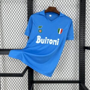 1987-1988 Retro SSC Napoli Home Football Shirt 1:1 Thai Quality