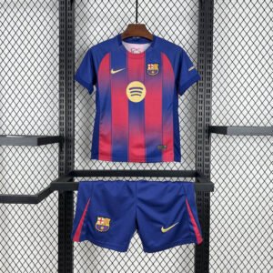 2025-2026 KIDS FC Barcelona Home Football Shirt 1:1 Thai Quality