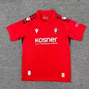 2025-2026 Osasuna Home Football Shirt 1:1 Thai Quality