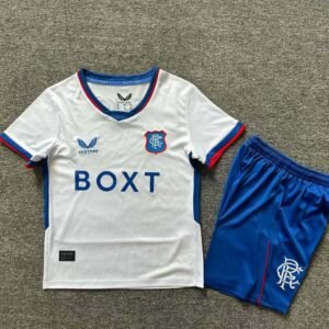 2024-2025 Kids Rangers Away Football Shirt 1:1 Thai Quality