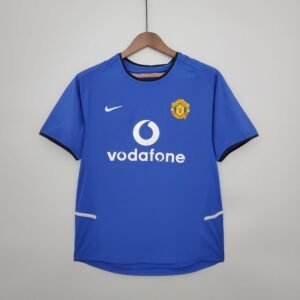 2002-2003 Retro Manchester United Third Away Football Shirt 1:1 Thai Quality
