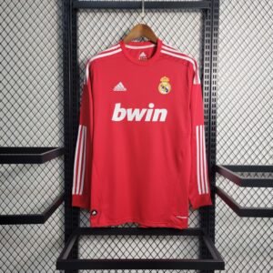 2011-2012 Retro Long Sleeve Real Madrid Third Away Football Shirt 1:1 Thai Quality
