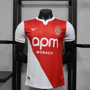 2025-2026 Player Version AS Monaco Home Football Shirt 1:1 Thai Quality