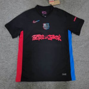 2024-2025 Barcelona Away Travis Scott Joint Edition Football Shirt 1:1 Thai Quality