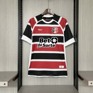 2025-2026  Santa Cruz Home ALL SponsorFootball Shirt 1:1 Thai Quality