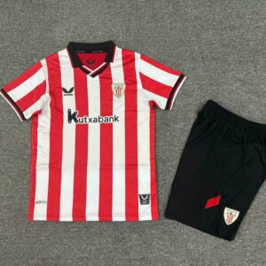 2025-2026 KIDS Athletic Club (Athletic Bilbao) Home Football Shirt 1:1 Thai Quality