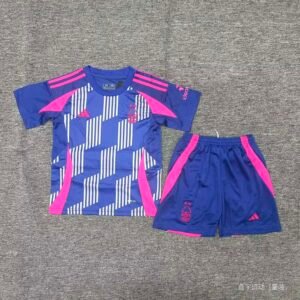 2024-2025 kids Nottingham Forest Away Football Shirt 1:1 Thai Quality