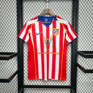 2004-2005 Retro Atletico Madrid Home Football Shirt 1:1 Thai Quality