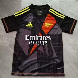 2024-2025 Arsenal Goalkeeper balck Football Shirt 1:1 Thai Quality