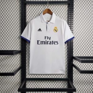 2016-2017 Retro Real Madrid Home Football Shirt 1:1 Thai Quality