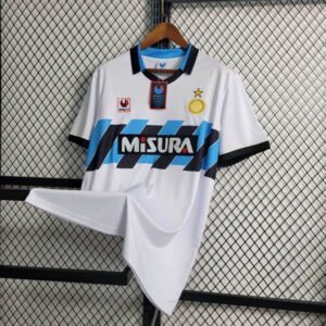 1990-1991 Retro Inter Milan Away Football Shirt 1:1 Thai Quality