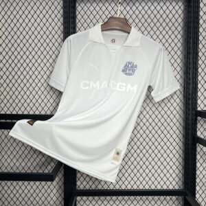 2024-2025 Olympique Marseille 125th Anniversary white Football Shirt 1:1 Thai Quality