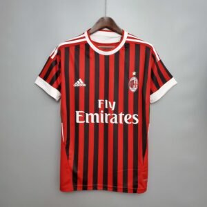 2011-2012 Retro AC Milan Home Football Shirt 1:1 Thai Quality
