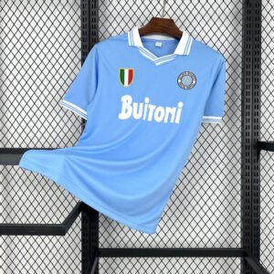 1986-1987 Retro SSC Napoli Home Football Shirt 1:1 Thai Quality