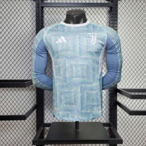 2025-2026 Long Sleeve Player Version Juventus FC Away Football Shirt 1:1 Thai Quality