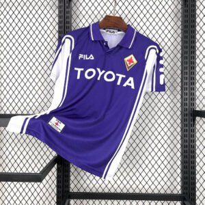 1999 -2000 Retro Fiorentina Home Football Shirt 1:1 Thai Quality