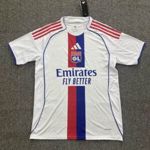 2025-2026 Lyon Olympique Lyonnais Home Football Shirt 1:1 Thai Quality