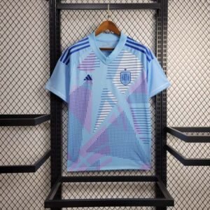 2024 Argentine goalkeeper blue Football Shirt 1:1 Thai Quality