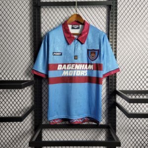 1995-1996 Retro West Ham United Away  Football Shirt 1:1 Thai Quality