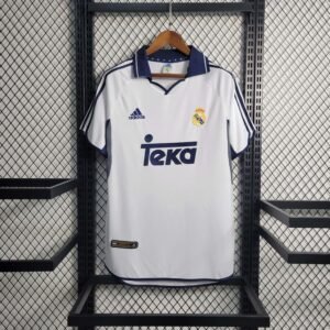2000-2001 Retro Real Madrid Home Football Shirt 1:1 Thai Quality